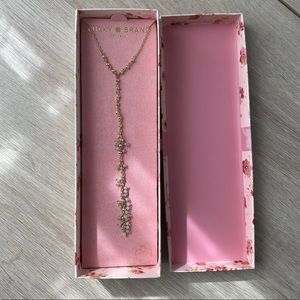 Lucky Brand Necklace Y Dainty Vintage New Gold Cluster